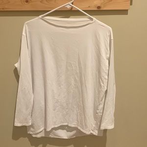 Lululemon Back in Action top - white